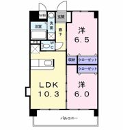 エヴァーグリーンNの間取り画像