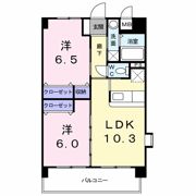 エヴァーグリーンNの間取り画像