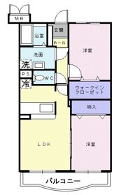 クラール小坂井の間取り画像