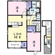ファミール ハウスⅤ Bの間取り画像