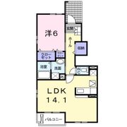 ポライトリーⅠの間取り画像