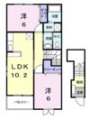 フォンテーヌの間取り画像