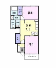 ブラン プレジール Aの間取り画像