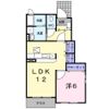 メゾンブリアンⅡの間取り画像