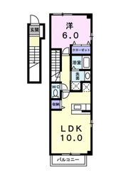 リヴァーパークⅡ Aの間取り画像