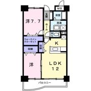 ウエストサイドガーデンの間取り画像