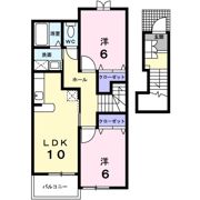 パレ コリーヌの間取り画像