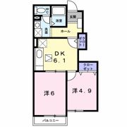 ソレアード石崎Ⅰの間取り画像