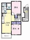ソレアード石崎Ⅰの間取り画像