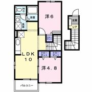 ソレアード石崎Ⅰの間取り画像