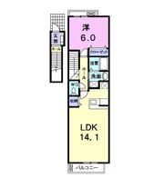GLORY蘭の間取り画像