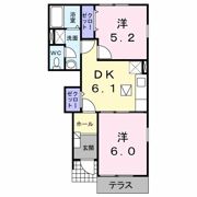 グレイスコート Ⅱの間取り画像