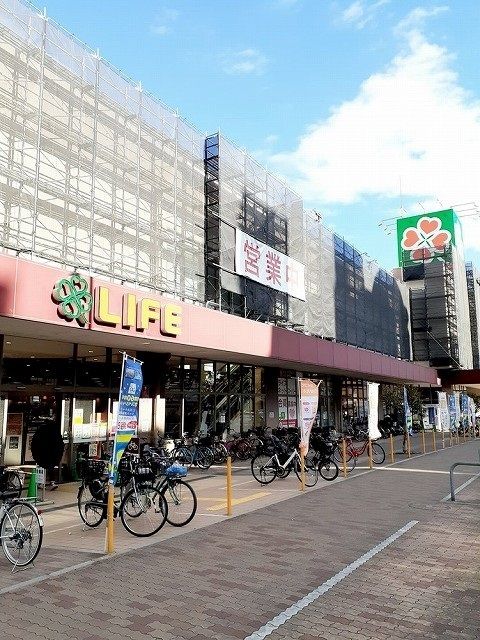 近くのライフ長田店まで1,800m(徒歩23分)