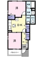 フィオーレAの間取り画像
