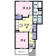 フィオーレAの間取り画像