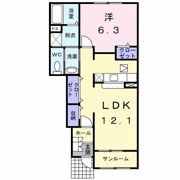 セラビィメゾンの間取り画像