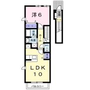 クレメントAの間取り画像
