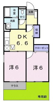 エテルノDの間取り画像