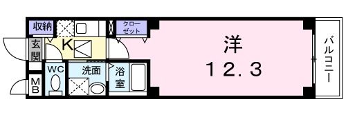 ハウス カームリーの間取り画像