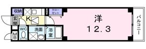 ハウス カームリーの間取り画像