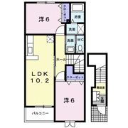 ハルトリーゲルAの間取り画像