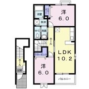 ハルトリーゲルAの間取り画像