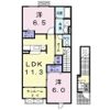 ライフ Dの間取り画像