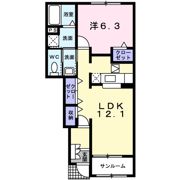 エクセレント メゾンの間取り画像