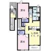 WEST 戸出の間取り画像