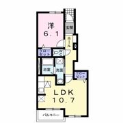 アドーラ木曽川 Ⅱの間取り画像
