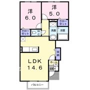 メゾン ヌフラン MFの間取り画像