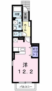 ヴィラ・アニメートの間取り画像