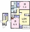 ラフォーレの間取り画像