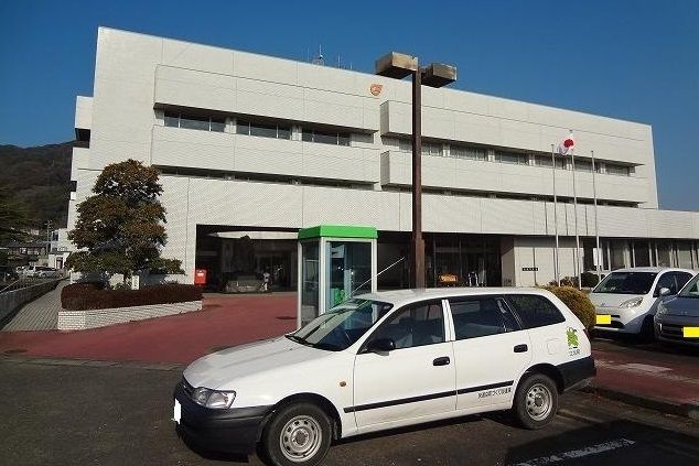 近くの江北町役場まで1,000m（徒歩13分）