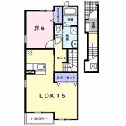 ユリエール・ピースの間取り画像