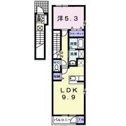 ミラージュAの間取り画像