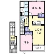 エスポワール Ⅱの間取り画像