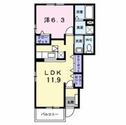 ポポロⅠの間取り画像
