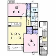 シティガーデンⅡの間取り画像