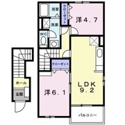 ブルコール B棟の間取り画像