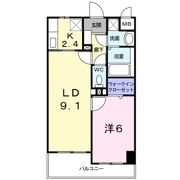 スカイシャトレ柚須の間取り画像