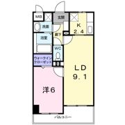 スカイシャトレ柚須の間取り画像