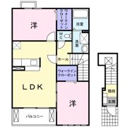 サンリットⅢの間取り画像