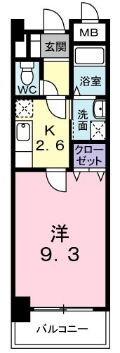グランドパレス大久保の間取り画像