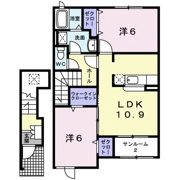 ヴィラ・かたかご Ⅱの間取り画像