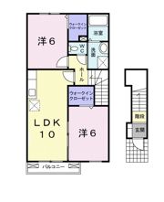 パティオ ブラードの間取り画像