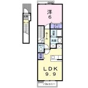 M’s court Ⅰの間取り画像