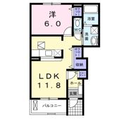 フローレンス桃園の間取り画像