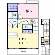アヴニール Ⅱの間取り画像