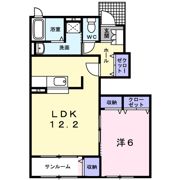 セレストⅡの間取り画像